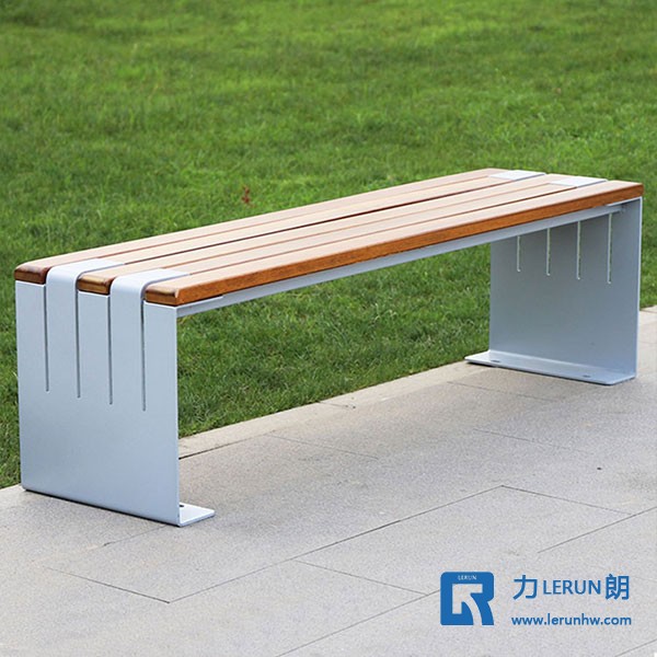 钢板实木坐凳