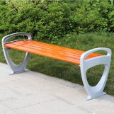 公园休闲座椅 户外公园座椅 铸铝脚公园椅