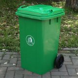 100升塑料垃圾桶 社区